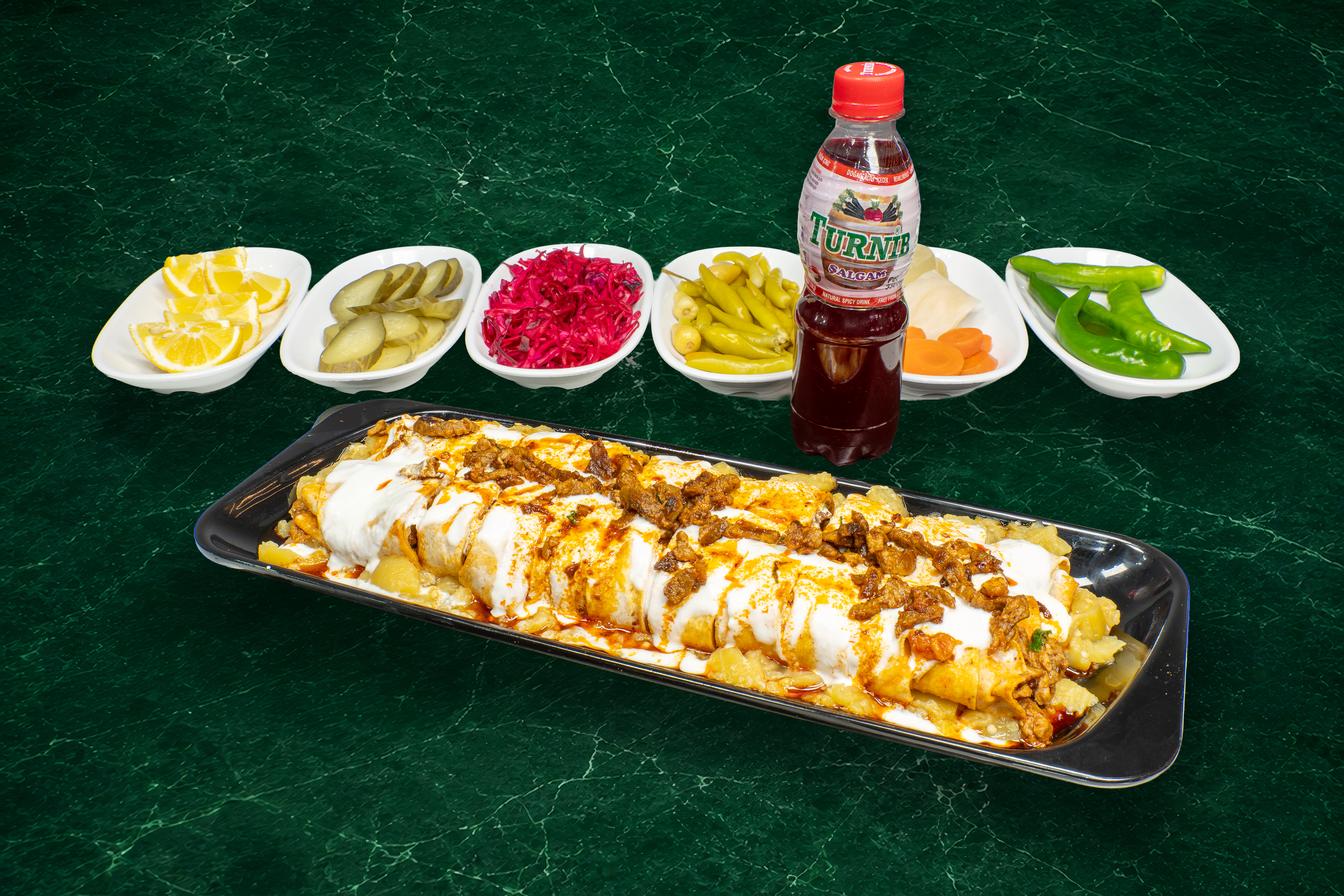 Köz Patlıcanlı Yoğurtlu Biftek Tantuni